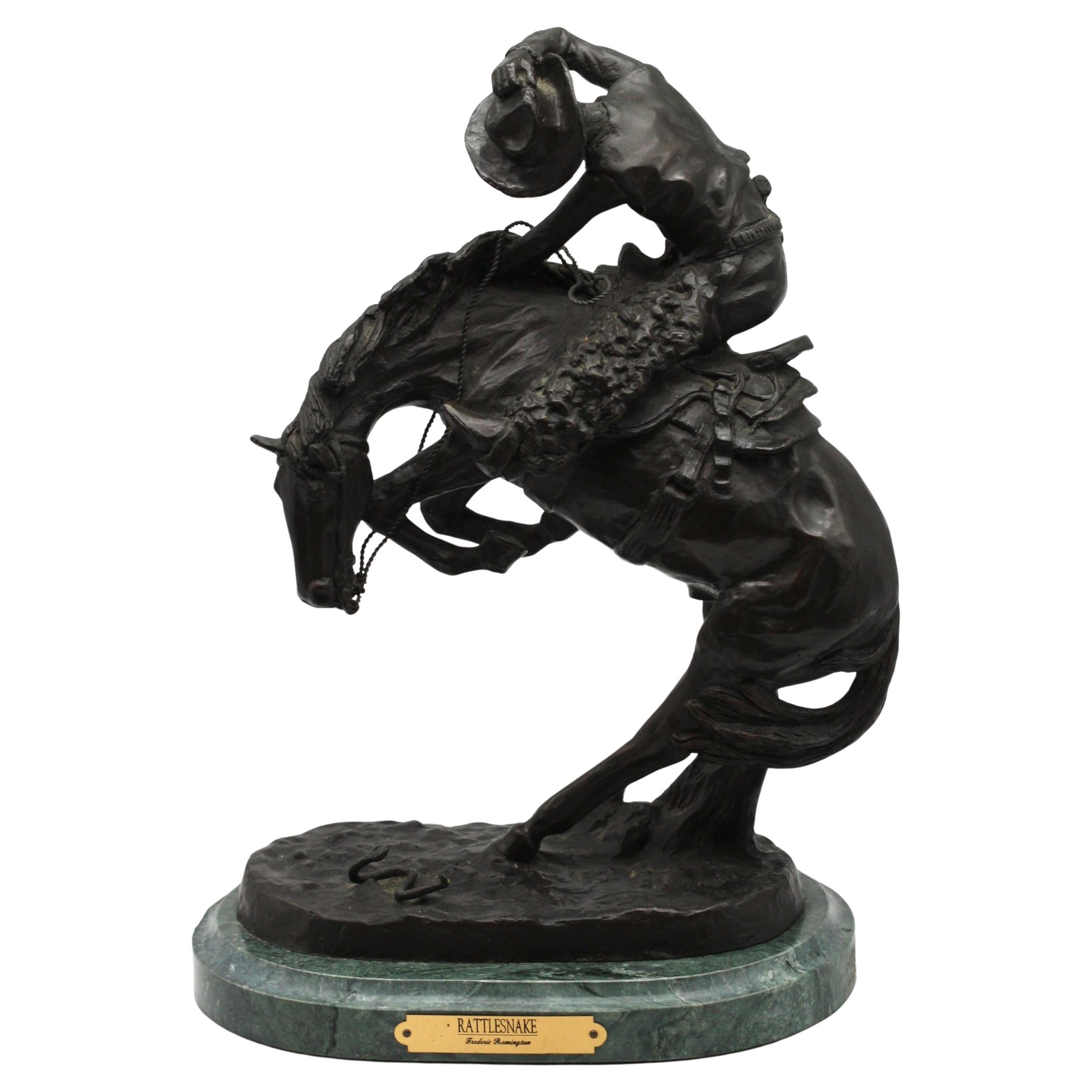 Dopo, Frederic Remington, (americano, 1861-1909), Bronzo in vendita