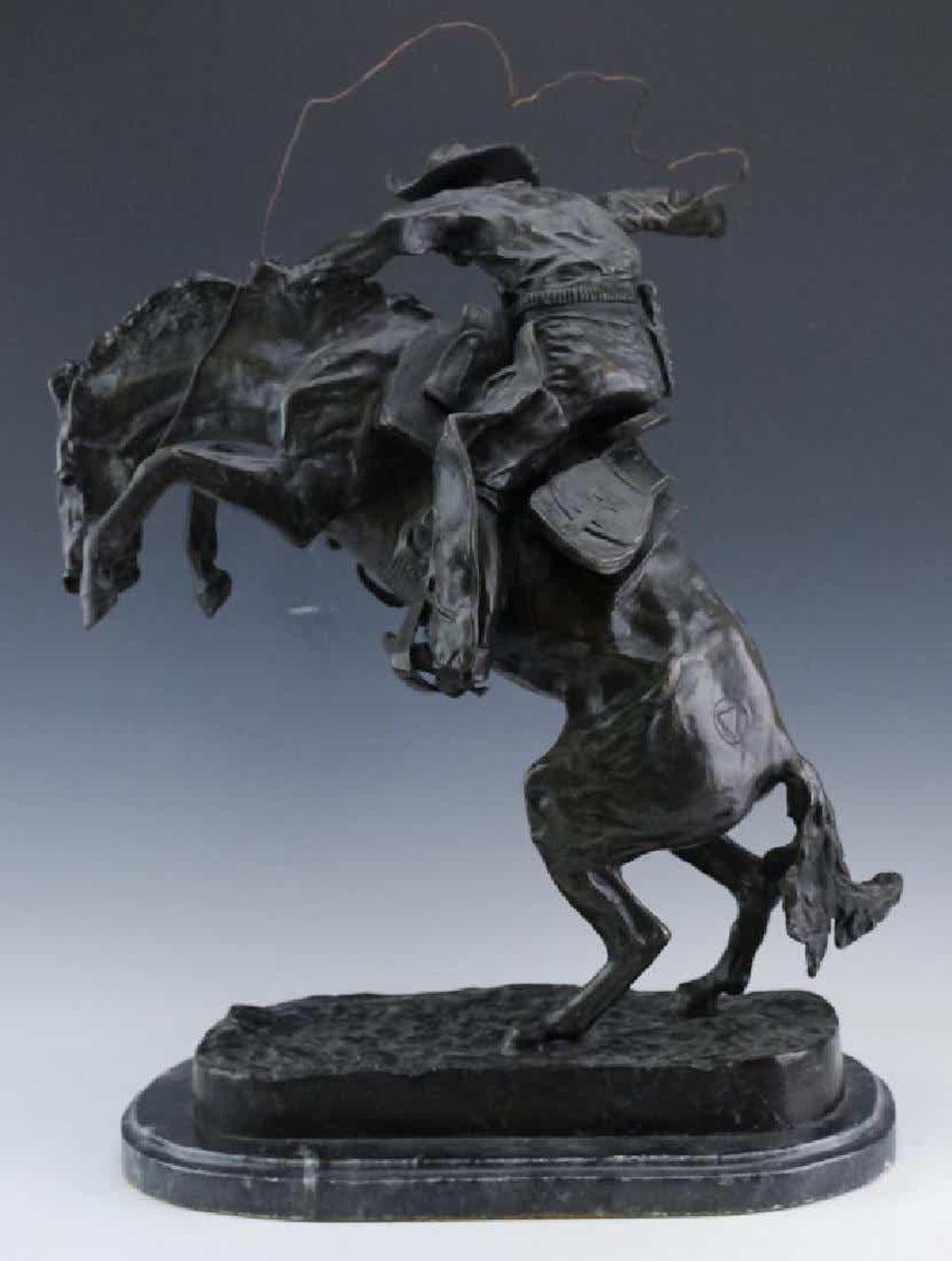 American After Frederic Remington, Bronco Buster