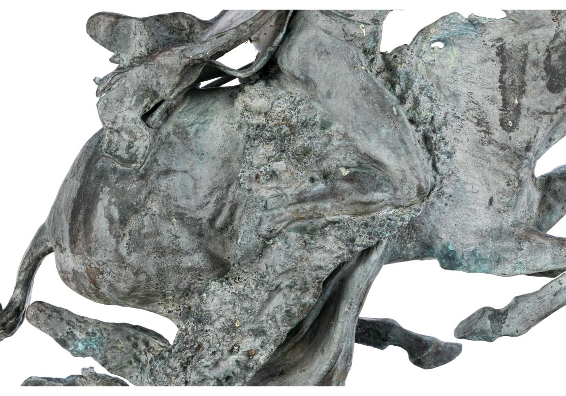 20th Century After Frederic Remington Bronze, 