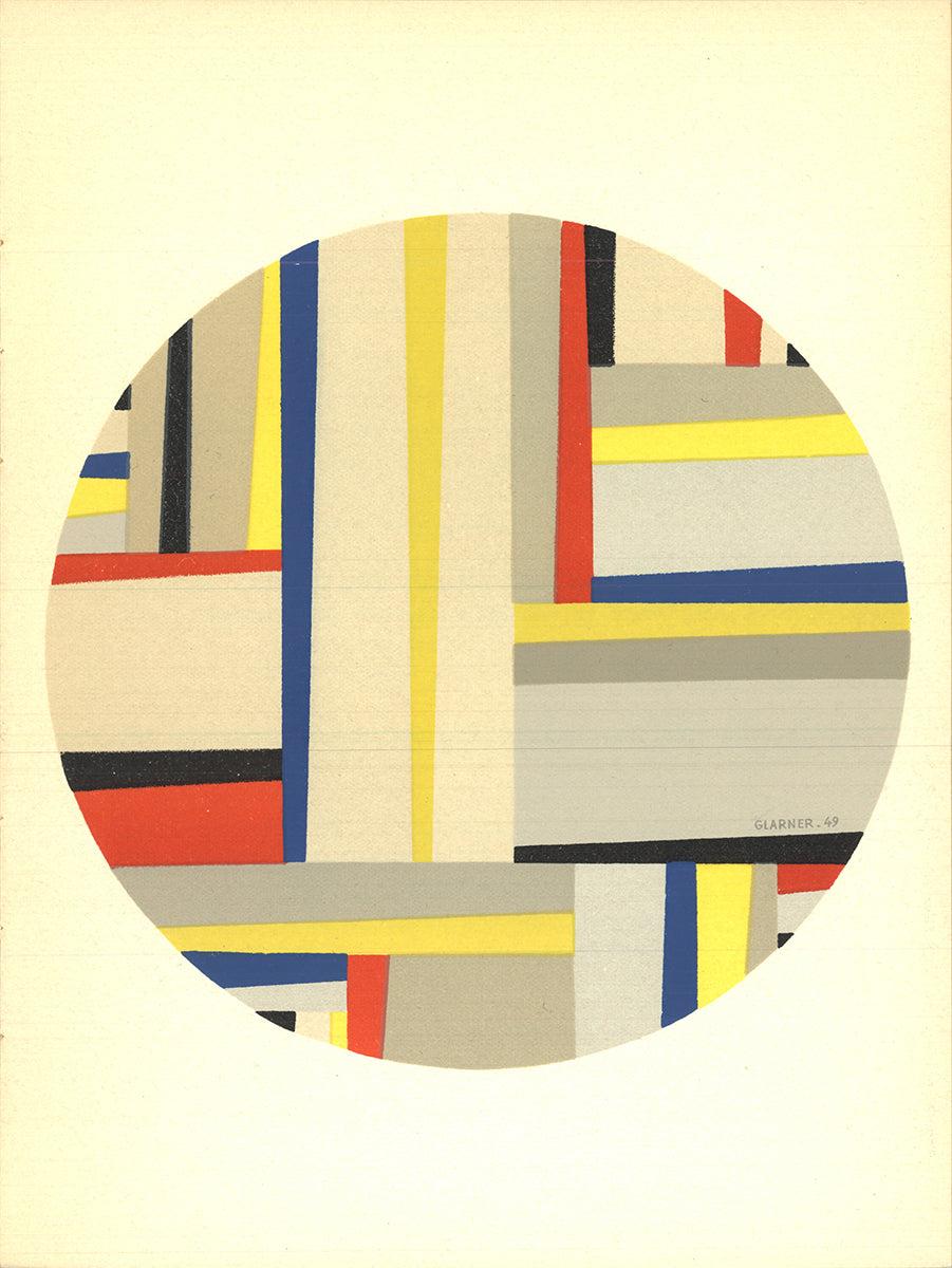 Fritz Glarner 'Tondo' 1964- Litografia