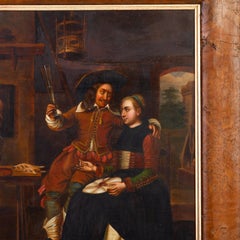 After Gabriel Metsu (1629-1667) Self Portrait Painting