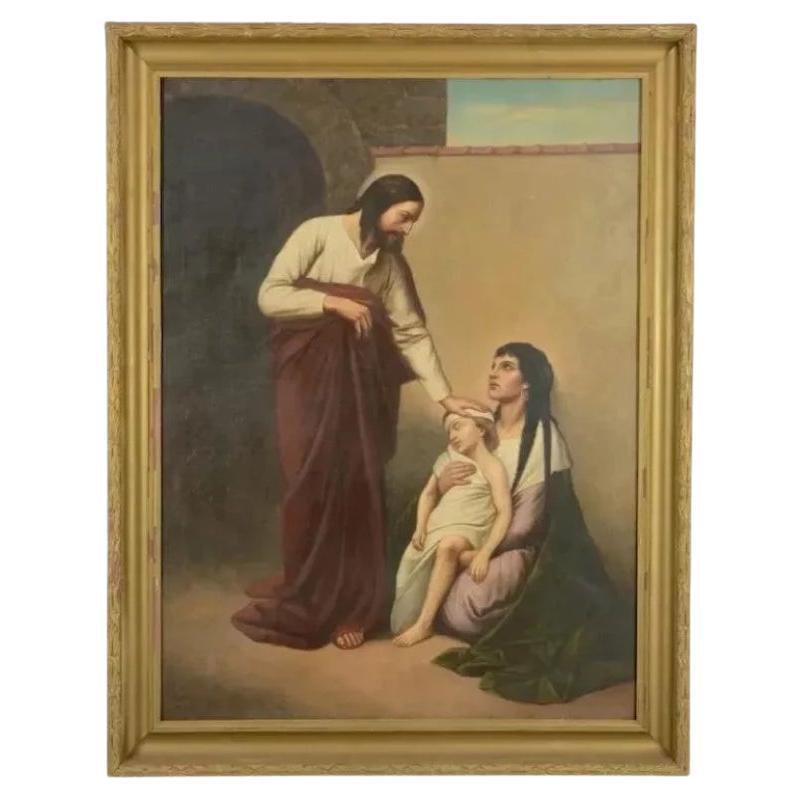 After Gabriel Von Max, 19th Century, Jesus Heals the Sick