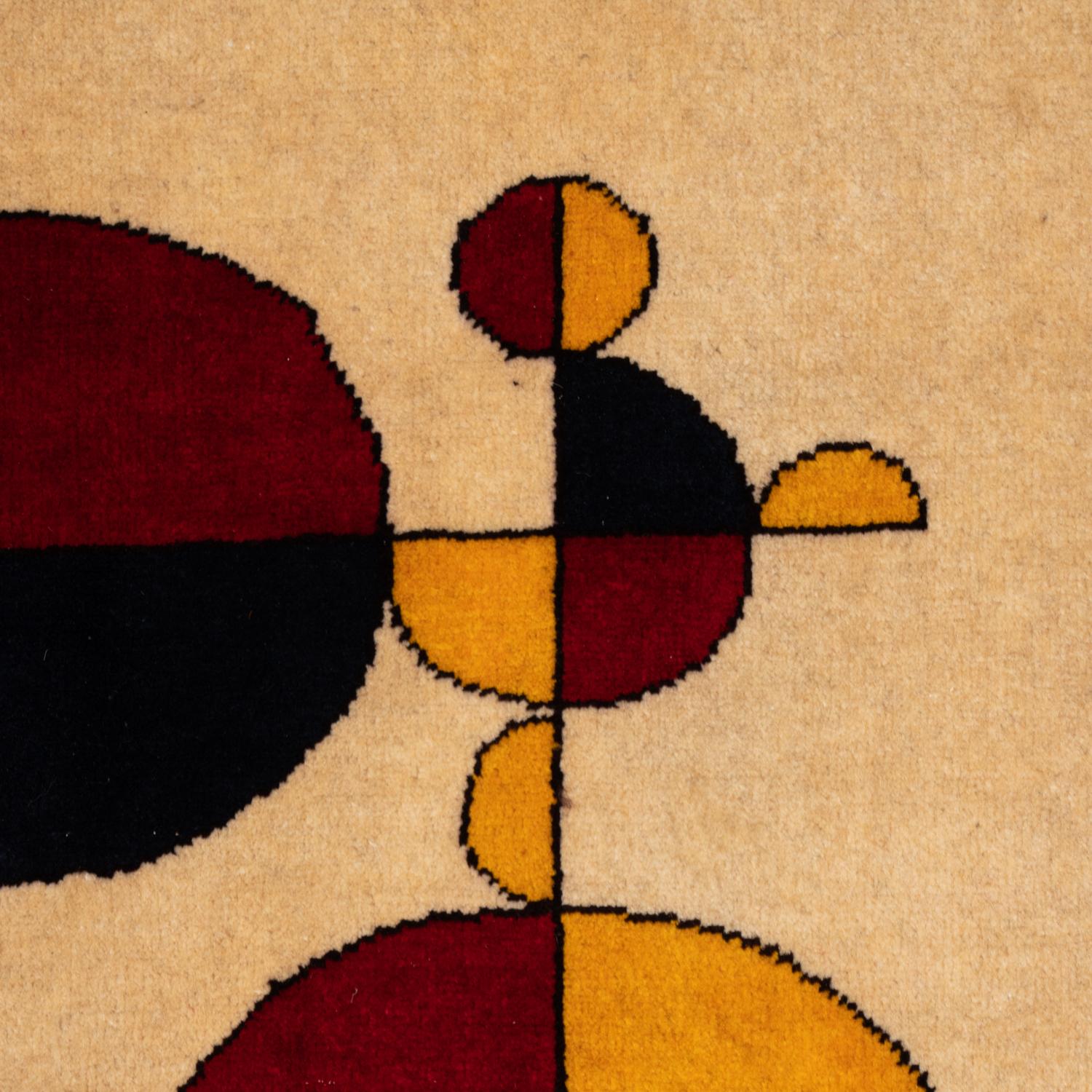Art Deco After Gabriel	Orozco,	Rug,	or	tapestry	« Samuraï	Tree	Variants ». Contemporary  For Sale