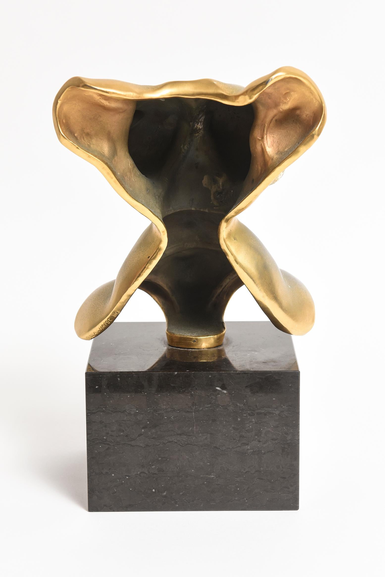 Late 20th Century After Gaston Lachaise Bronze Female Torso by Nelson Rockefeller Collection