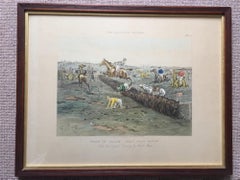 After George Finch Mason - a Set of Four Aquatints - 'the Billiard Stakes'