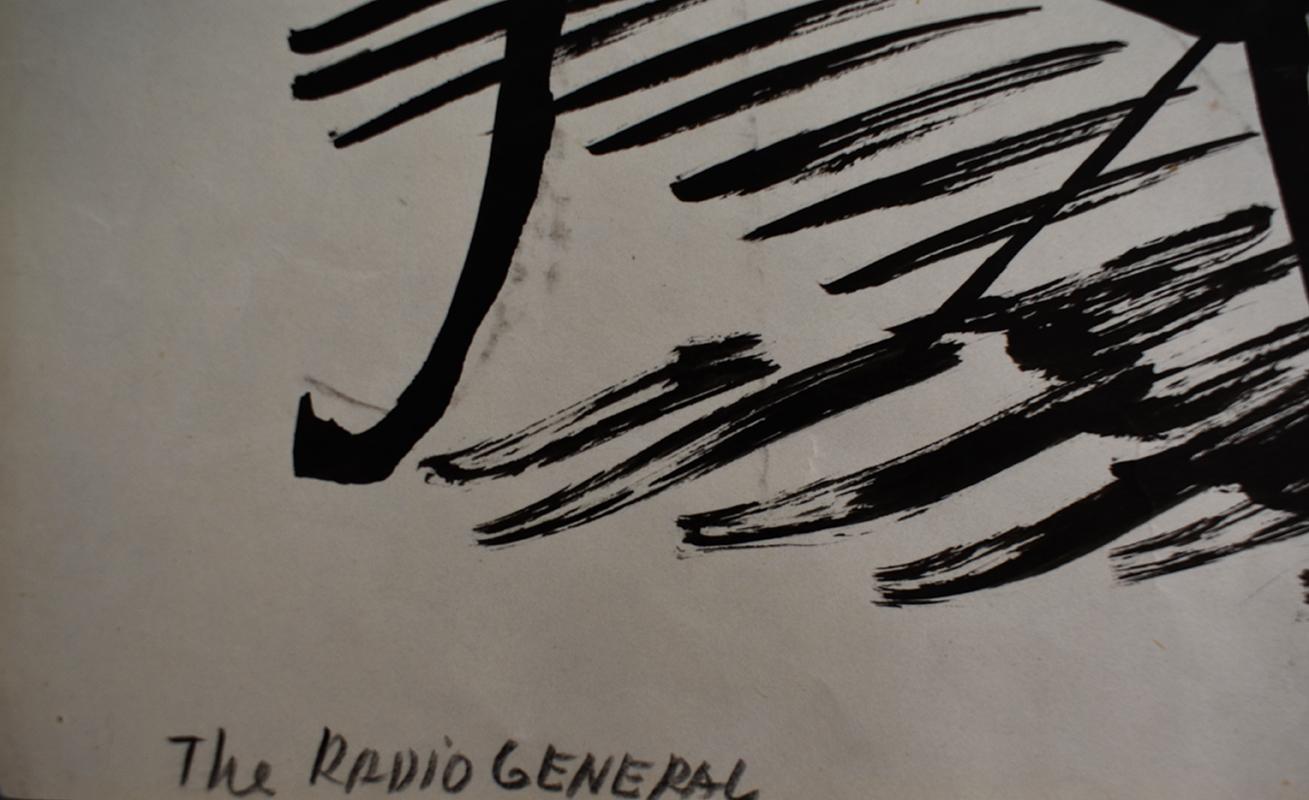 Das Radio General (Expressionismus), Print, von (after) George Grosz
