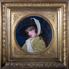 Vintage After George Romney (1734â€“1802) - Early 20th Century Oil, Lady Emma Hamilton