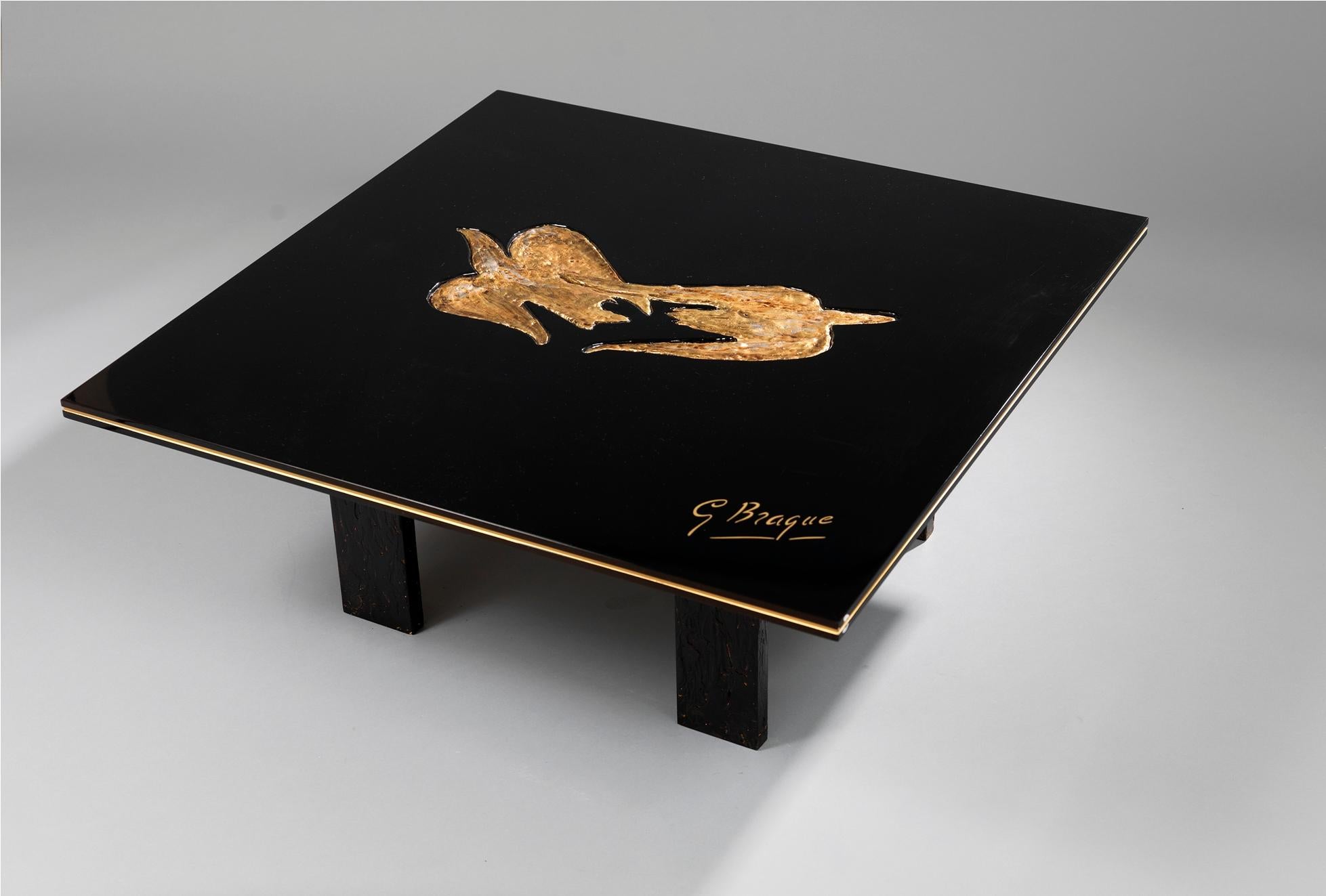 Modern After Georges Braque Limited Edition - Coffee Table, 