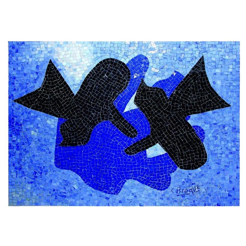 Nach Georges Braque, Mosaïque, "Pelias Et Nelee"