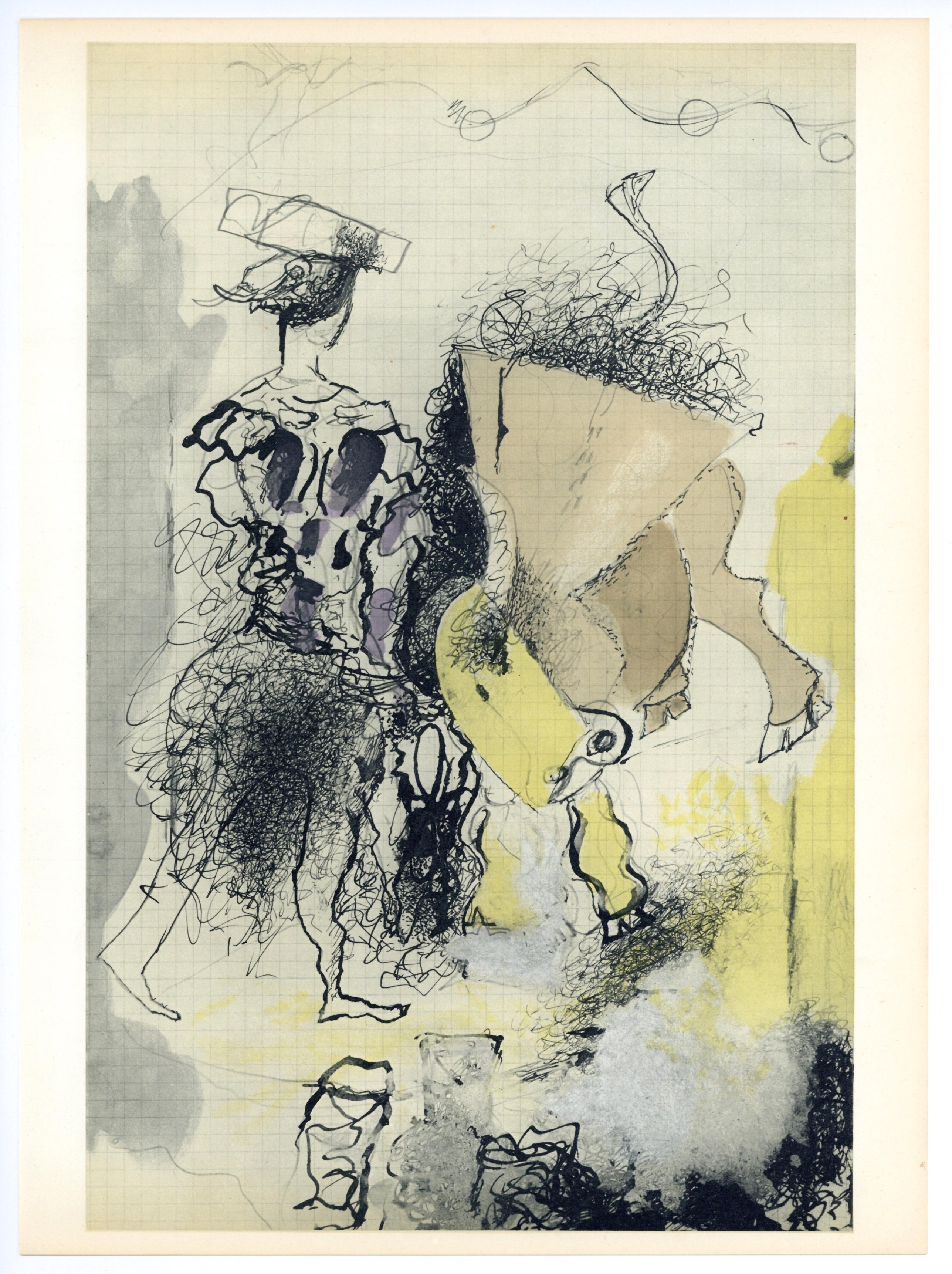 Carnet Intimes - Print by (after) Georges Braque
