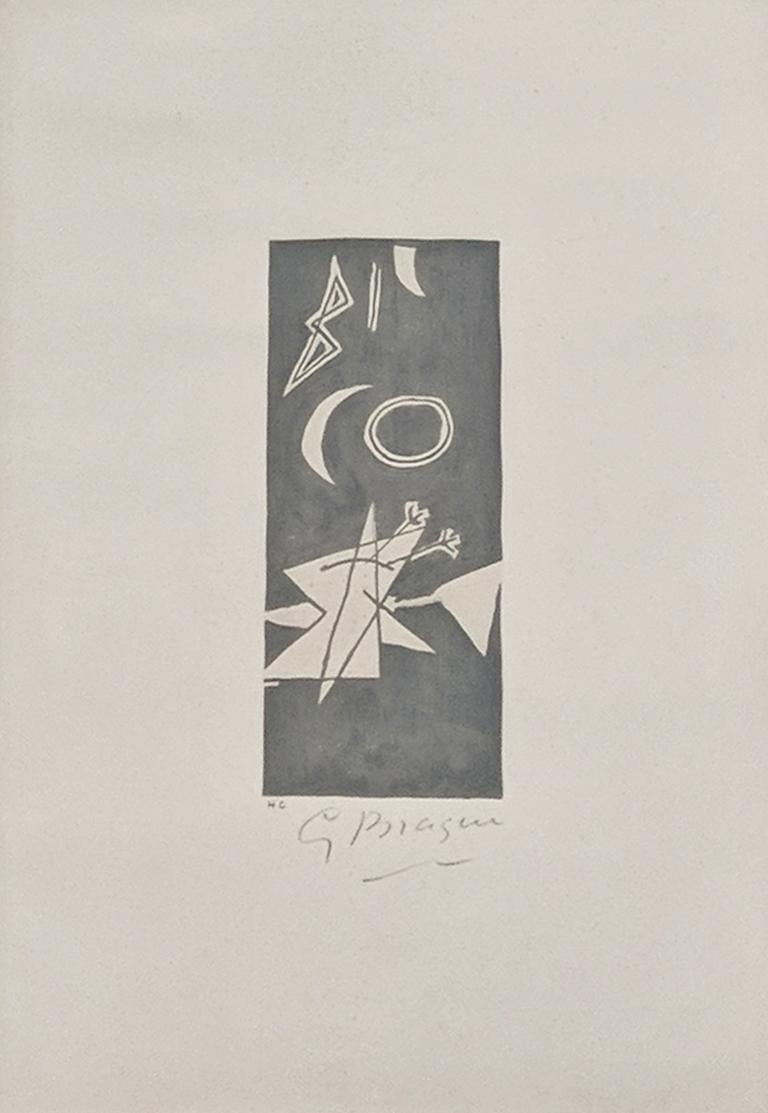 CIEL GRIS II - Print by (after) Georges Braque
