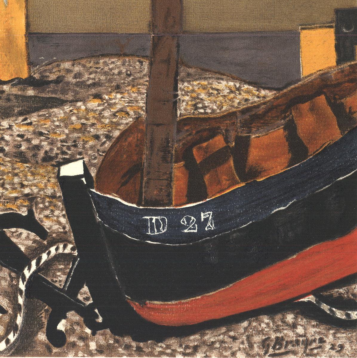 La Barca DLM27 - Print Moderno de (after) Georges Braque