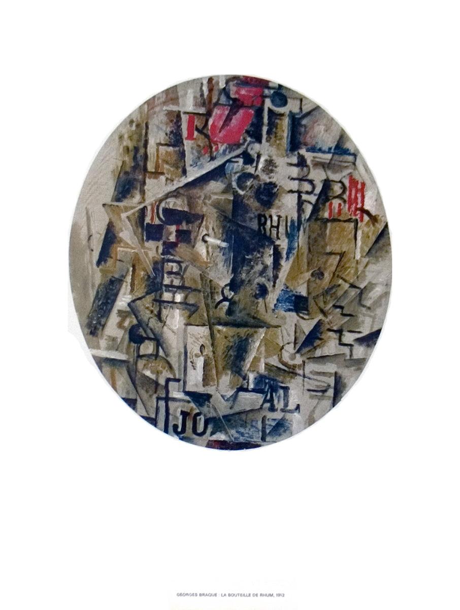 Still-Life Print de (after) Georges Braque - La Bouteille de Rhum