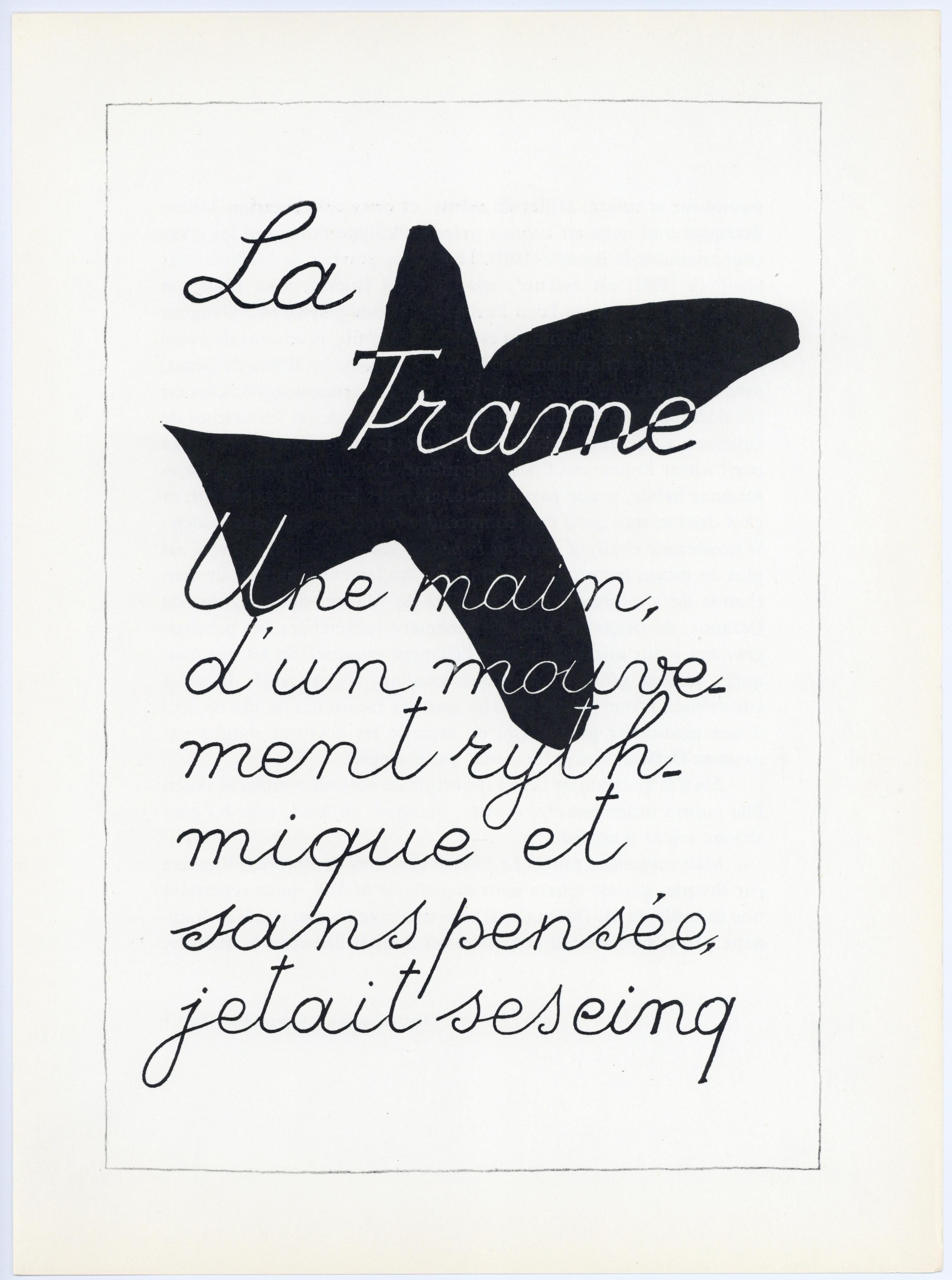 La Liberte des Mers - lithograph - Print by (after) Georges Braque