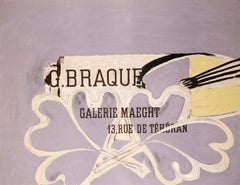 La Palette au Fond Gris - Galerie Maeght (after) Georges Braque, 1952