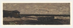 Lithographie „La plage de Varengeville“