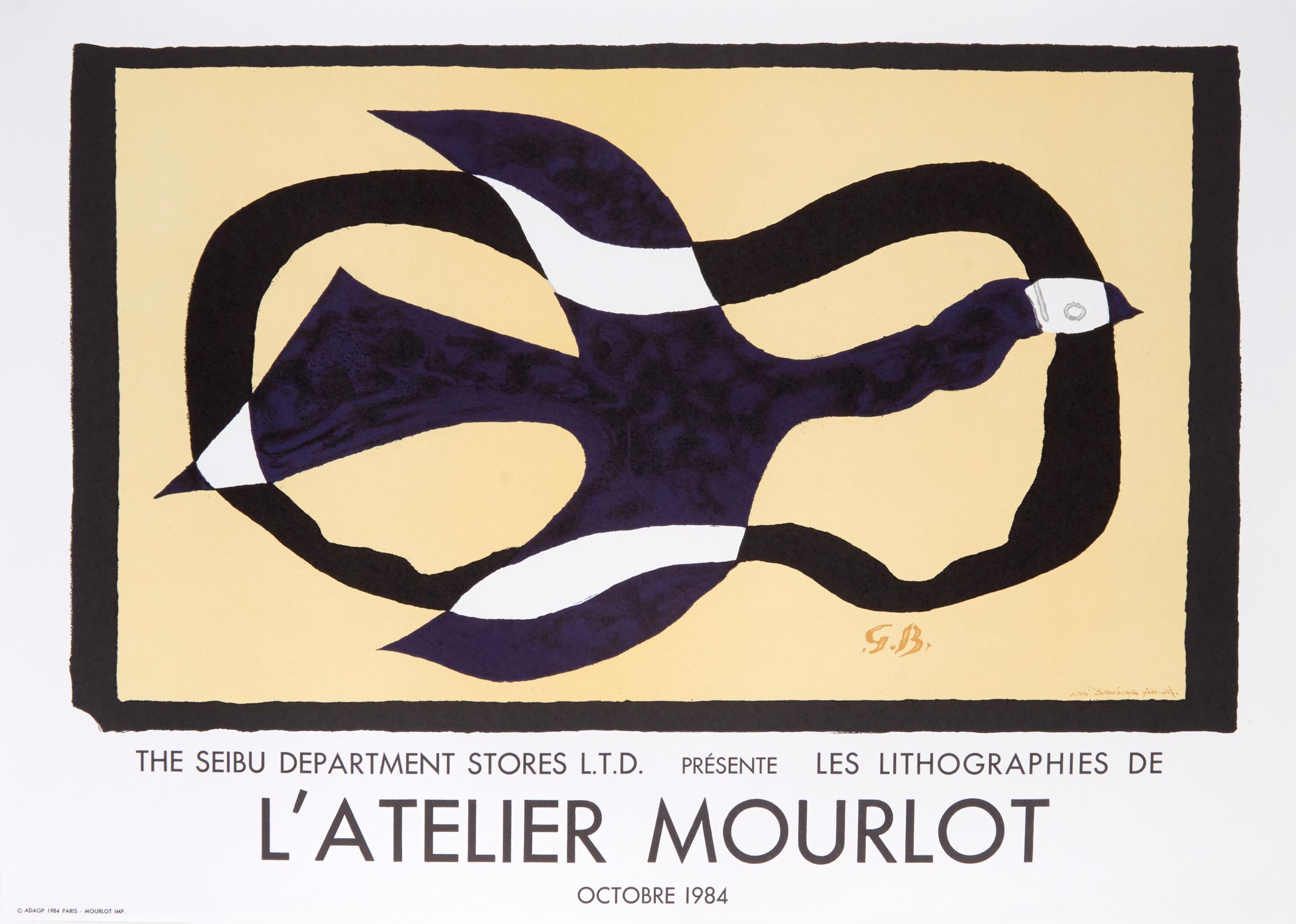 (after) Georges Braque Print - L'Atelier Mourlot by Georges Braque
