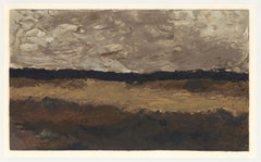 "Les champs" lithograph