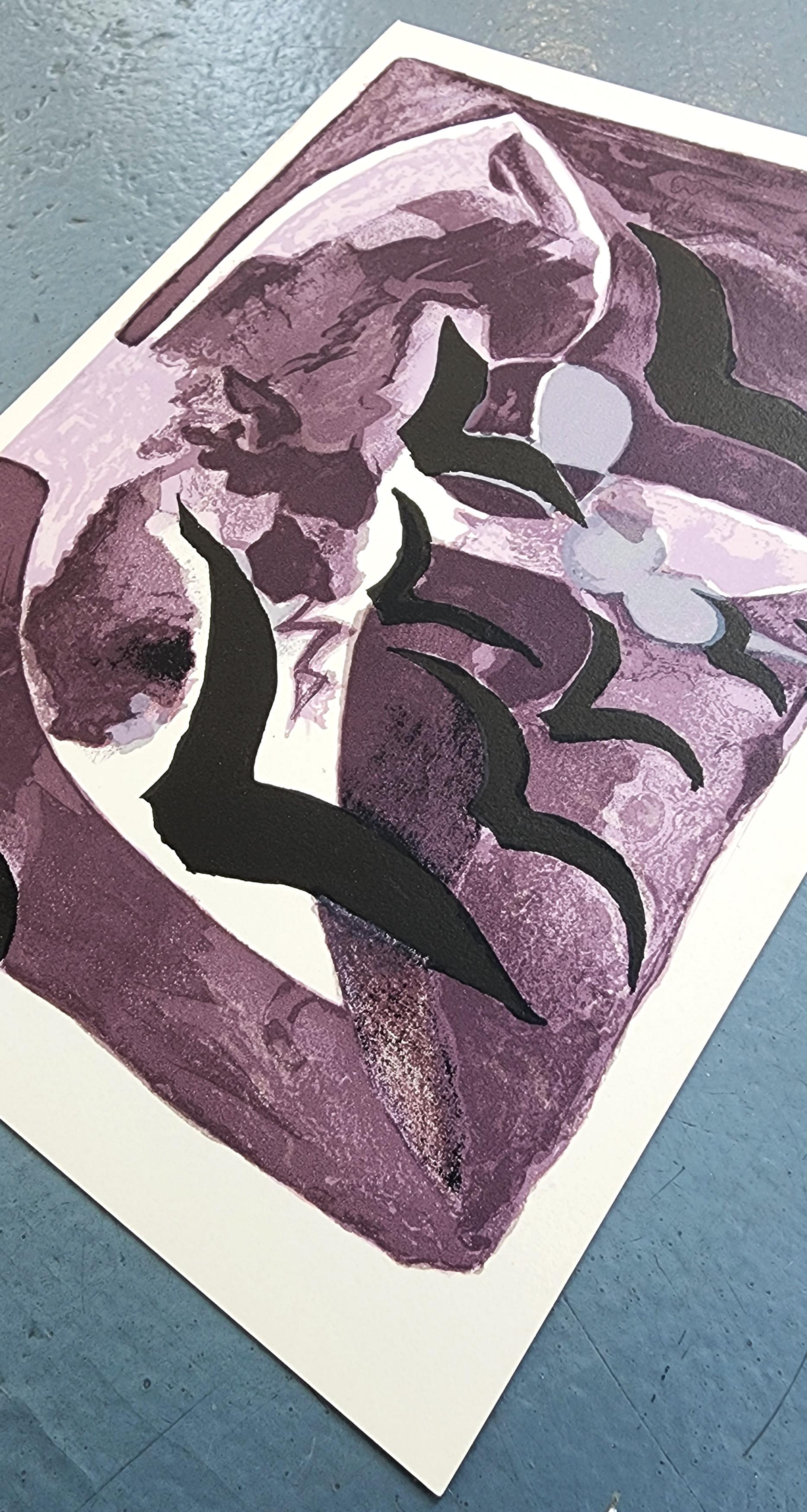 Les Oiseaux de Nuit – Print von (after) Georges Braque