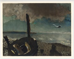 "Marine à la Mouette" lithograph