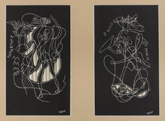 Mythological Subjects - Couple of Original lithographs After G. Braque - 1951