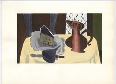 Vintage "Nature morte avec entonnoir" pochoir