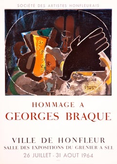 Pichet et Oiseau - Ville de Honfleur (after) Georges Braque, 1964