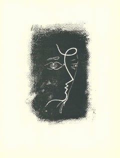 Profil de femme, 1955 (from "Souvenirs et portraits d'artistes")