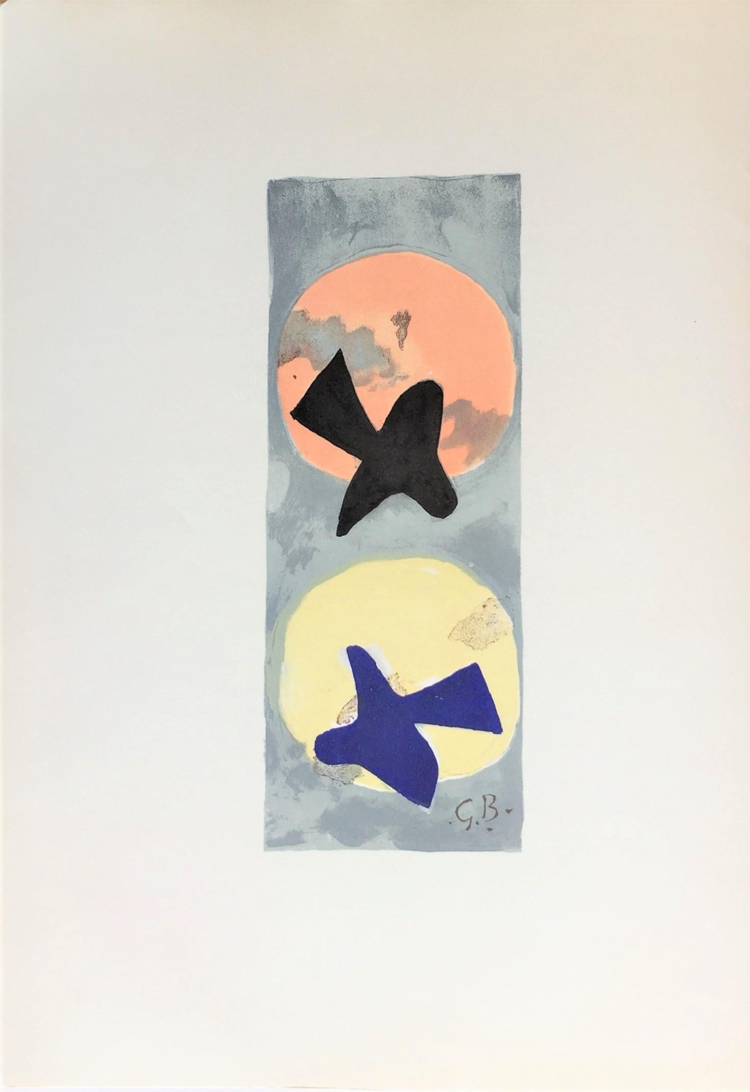 Soleil et lune II (Sun and Moon II) - Print by (after) Georges Braque