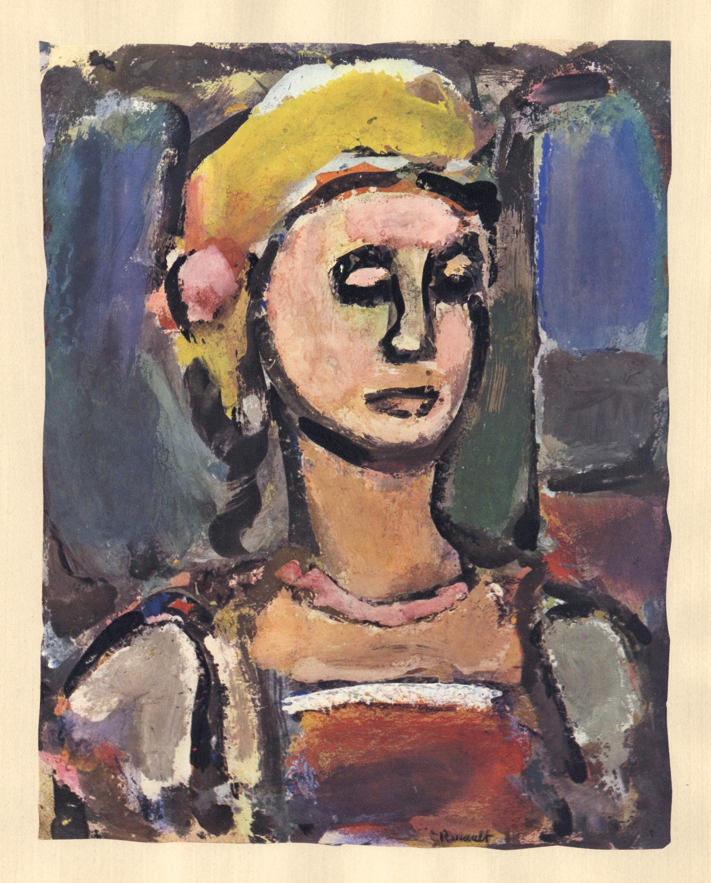 "Margot" lithograph - Print by (after) Georges Rouault