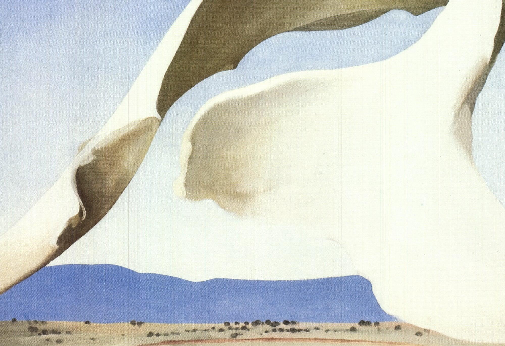 Pelvis en la distancia - Print de (after) Georgia O'Keeffe