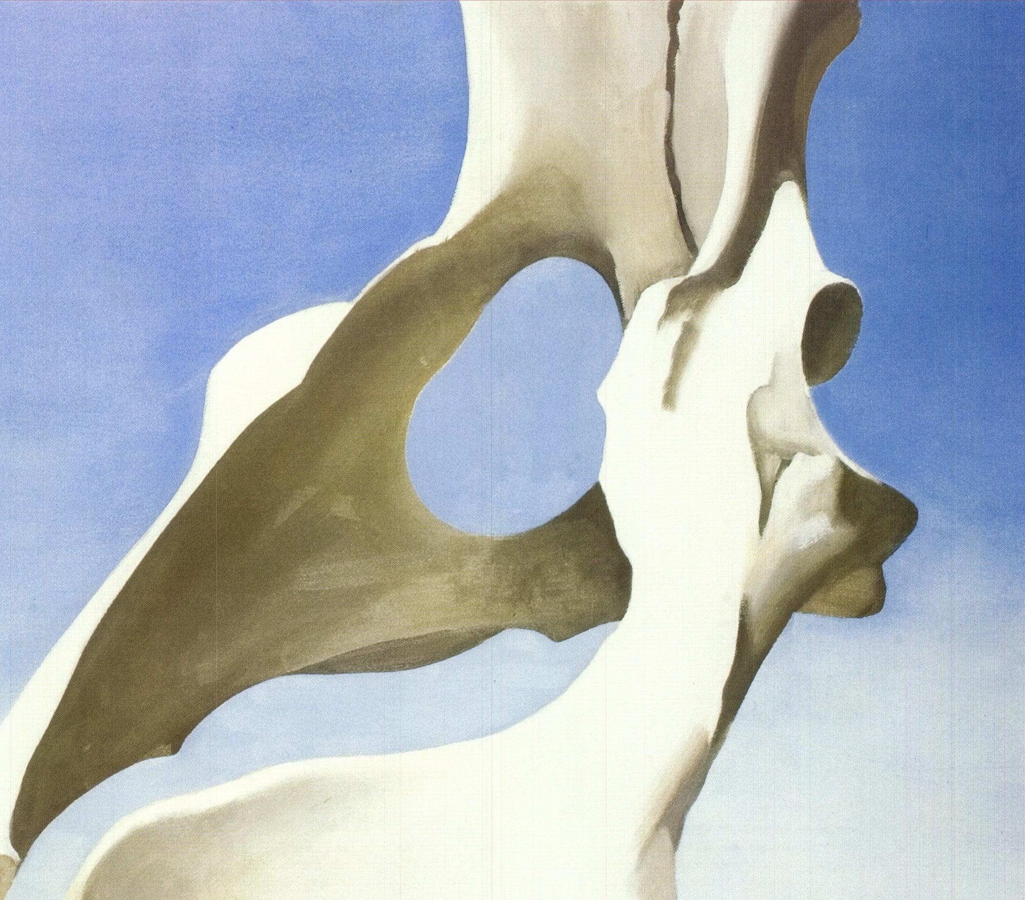 Pelvis en la distancia - Print Moderno de (after) Georgia O'Keeffe