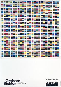 Gerhard Richter, S.M.A.K. Gent (1025 Farben), Ausstellungsplakat, 2017