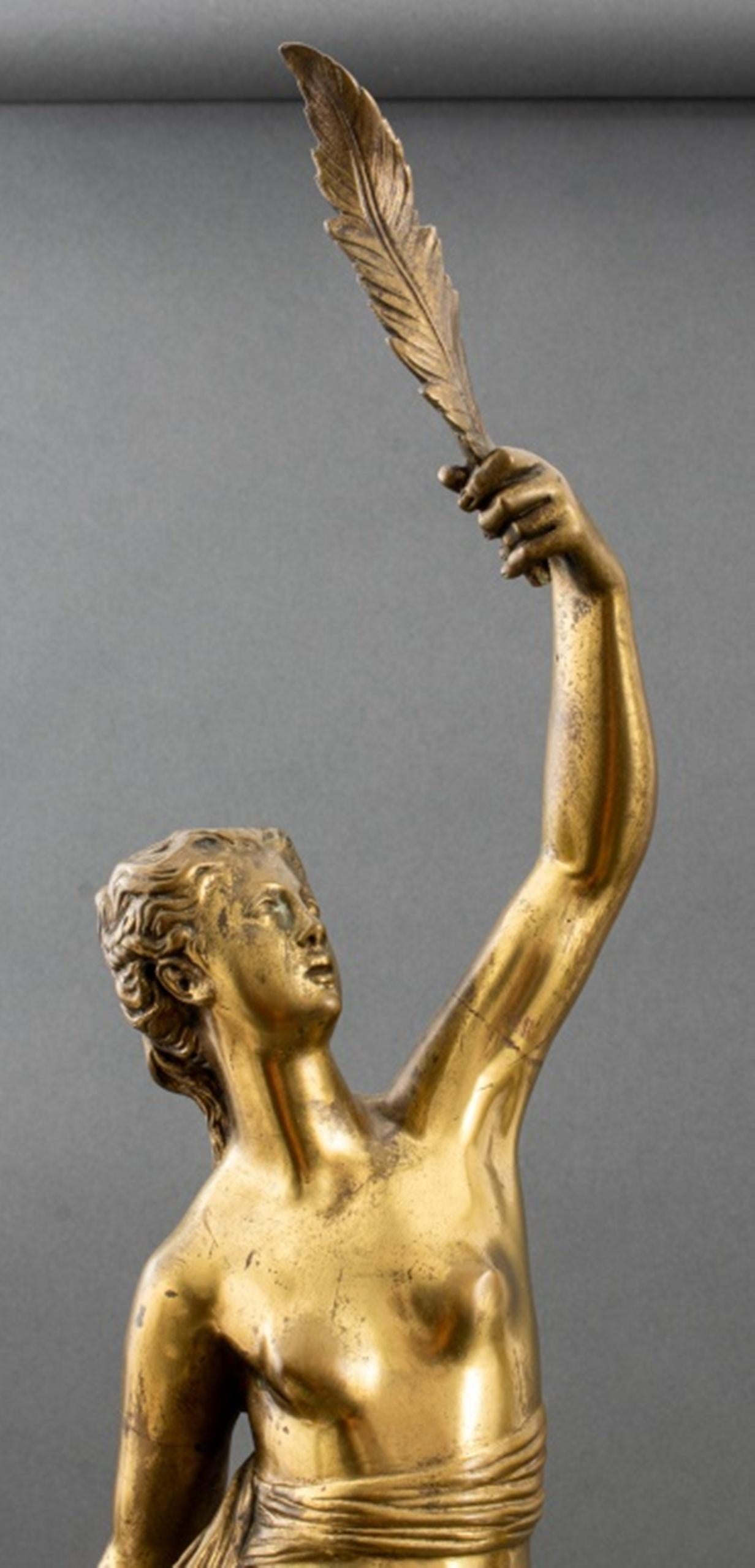 Classical Roman After Giambologna, Mercury & Fortuna, Bronze