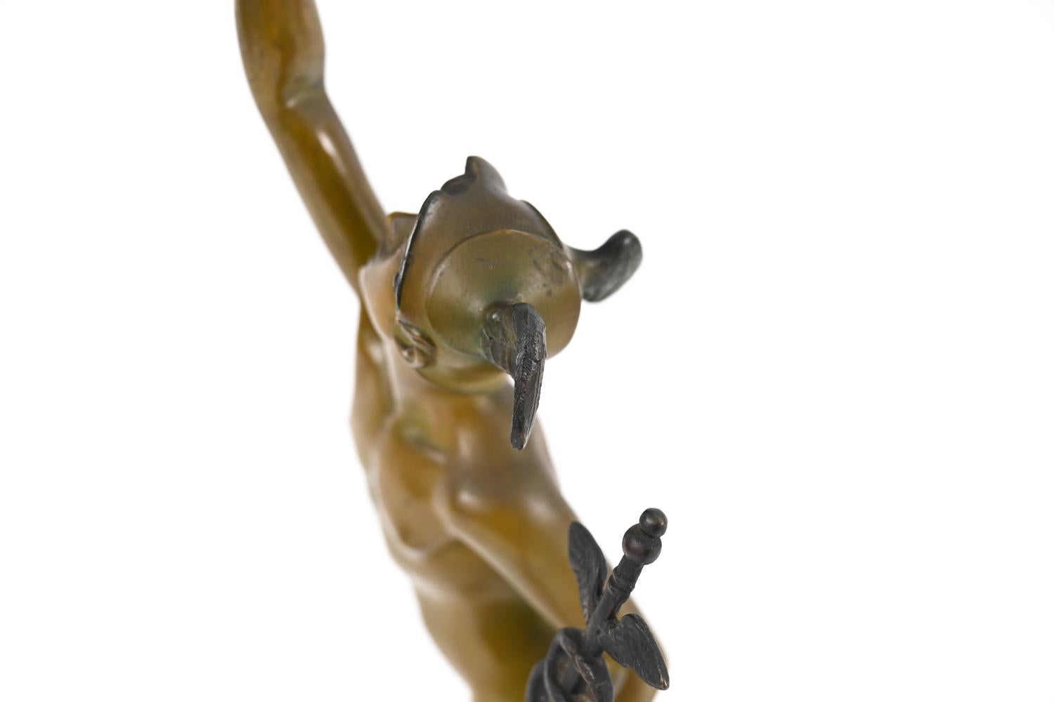 Sculpture de Mercure d'après Giambologna en vente 6