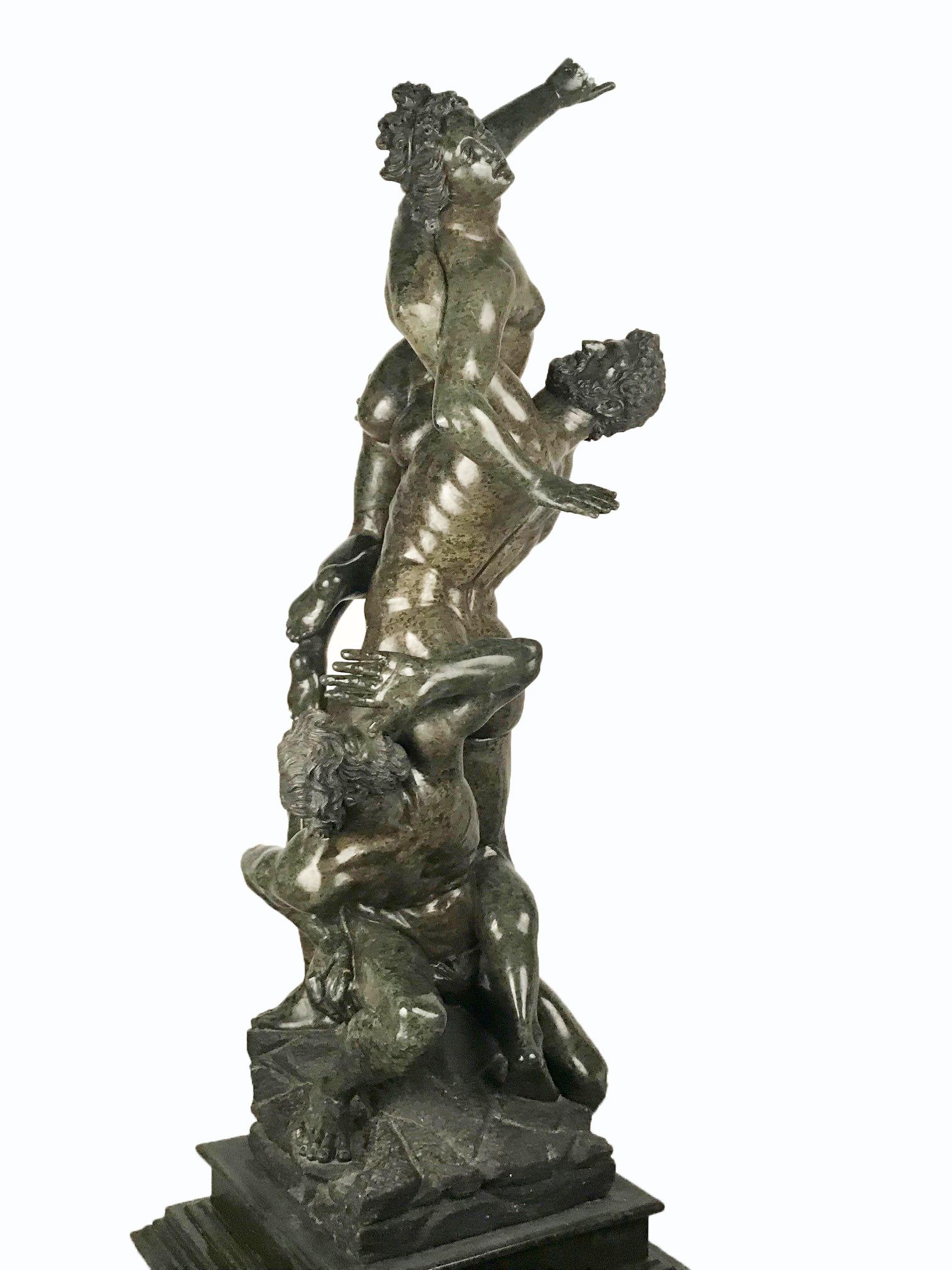 abduction of the sabine women sculpture