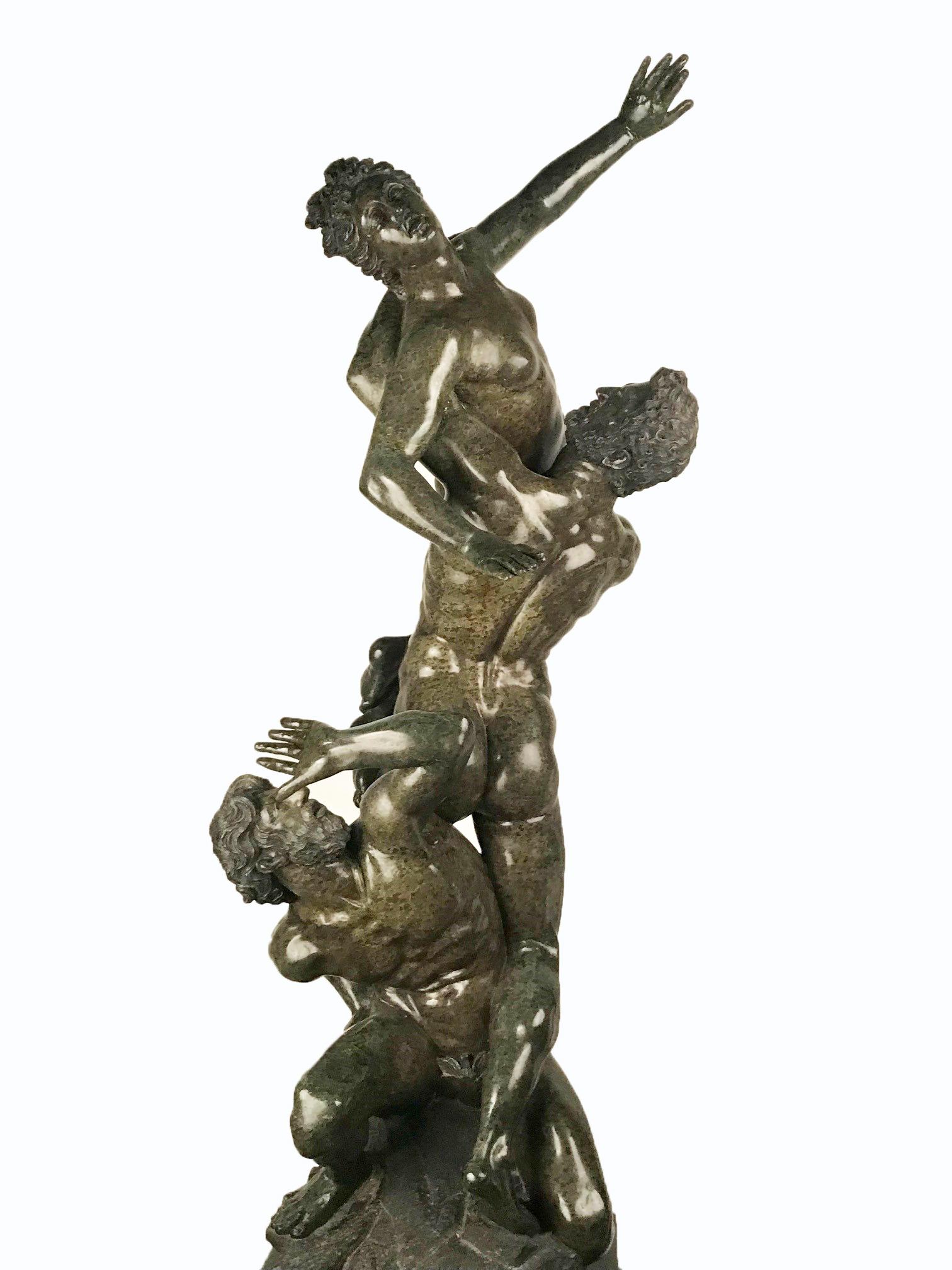 abduction of the sabine woman giambologna