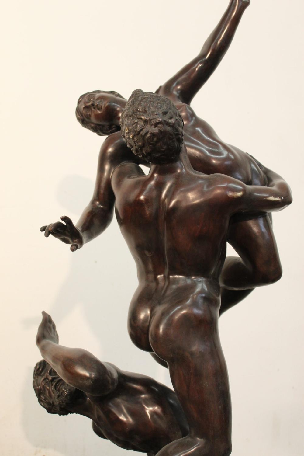 After Giambologna, the Rape of the Sabine Women In Good Condition For Sale In Rome, IT