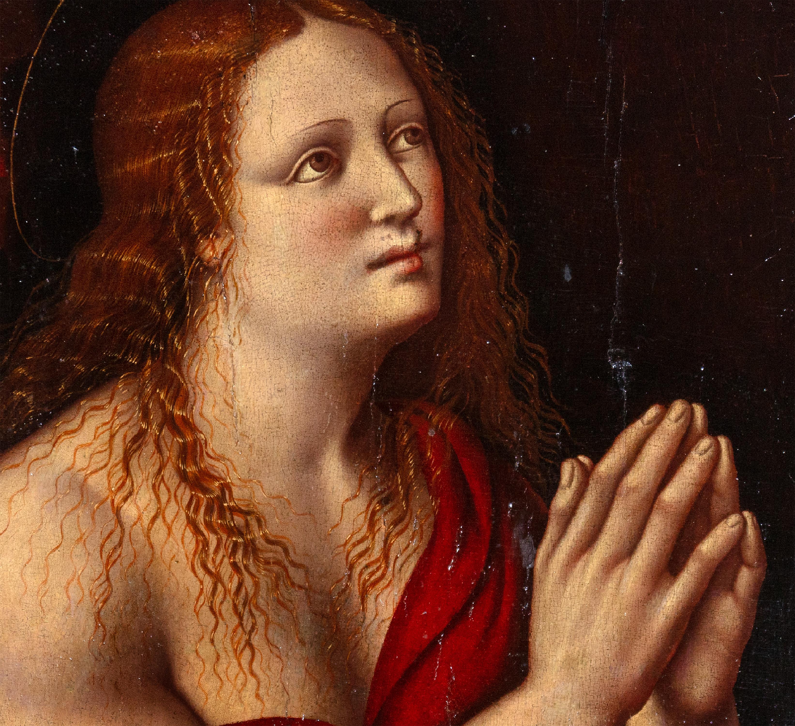 „Caterina d'Alexandria (Königliche Katharina von Alexandria)“ klassisches religiöses (Alte Meister), Painting, von (After) Giampietrino