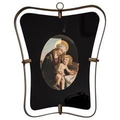 After Gio Ponti Mid-Century Modern Italian Madonna with Child "Capoletto", 1945s