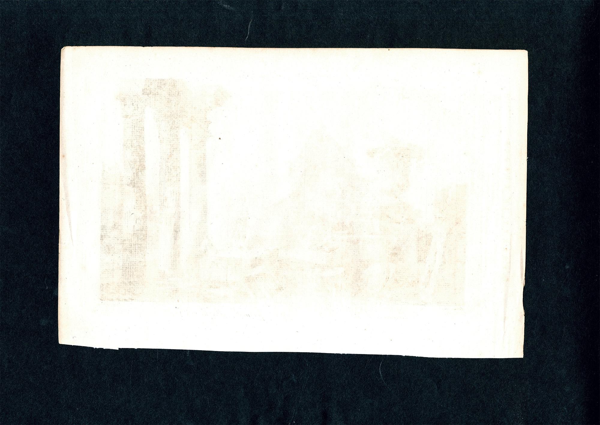 Remarkable Ruins of Morea, formerly called the Peloponnesus - Gray Landscape Print by (After) Giovanni Pannini