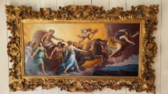 L' Aurora - 19th Century Italian Figurative Oil Painting