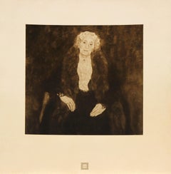 « Bildnis Einer Alten Dame » (Portrait d'une vieille dame), 1931, collotype monochrome