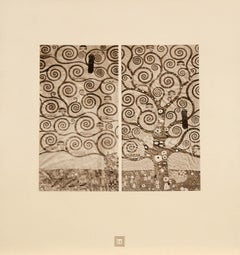 "Der Lebensbaum (Fortsetzung) I" (The Tree of Life cont.) Monochrome Collotype