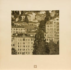 Gustav Klimt (nach) – „Gastein“ 1931, monochrome Kollotypie