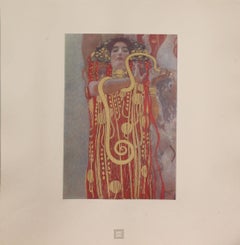 Gustav Klimt (nach) – „Hygieia“, 1931, farbige Kolotypie