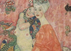 Max Eisler Eine Nachlese Folie „Girlfriends II“ collotype-Druck