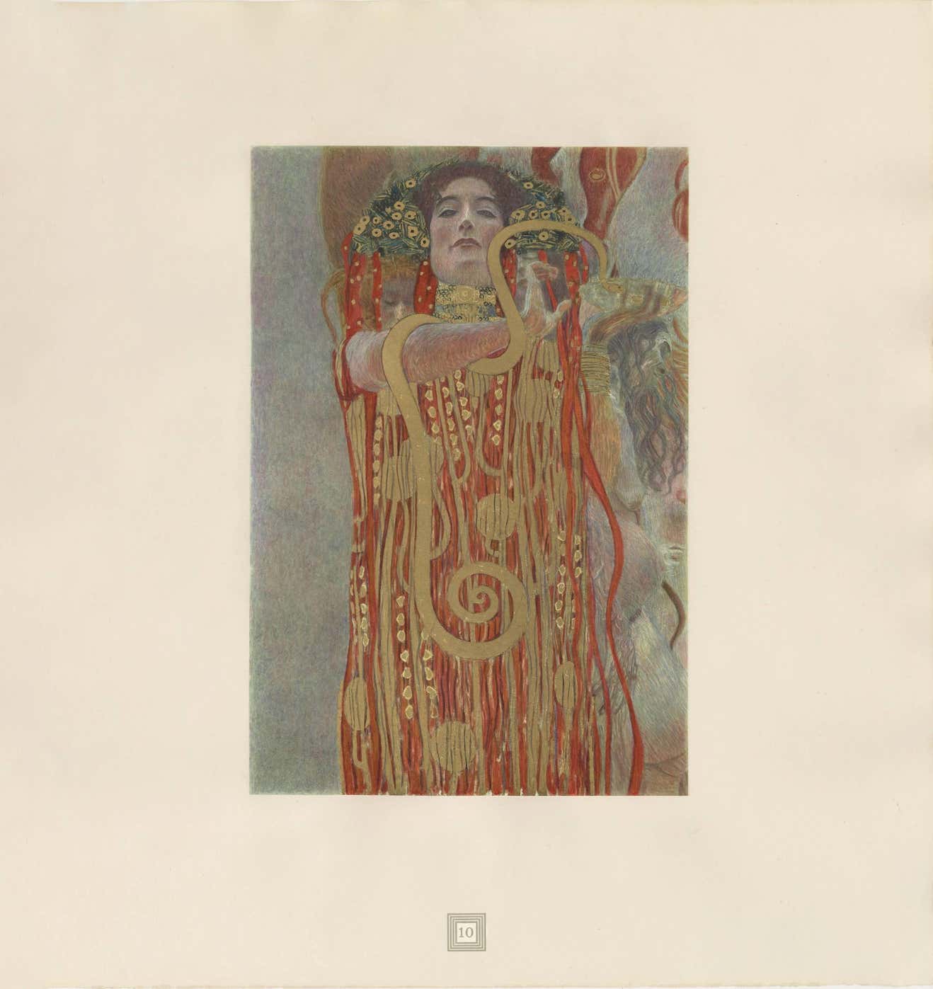 (after) Gustav Klimt - Max Eisler Eine Nachlese folio “Hygieia ...