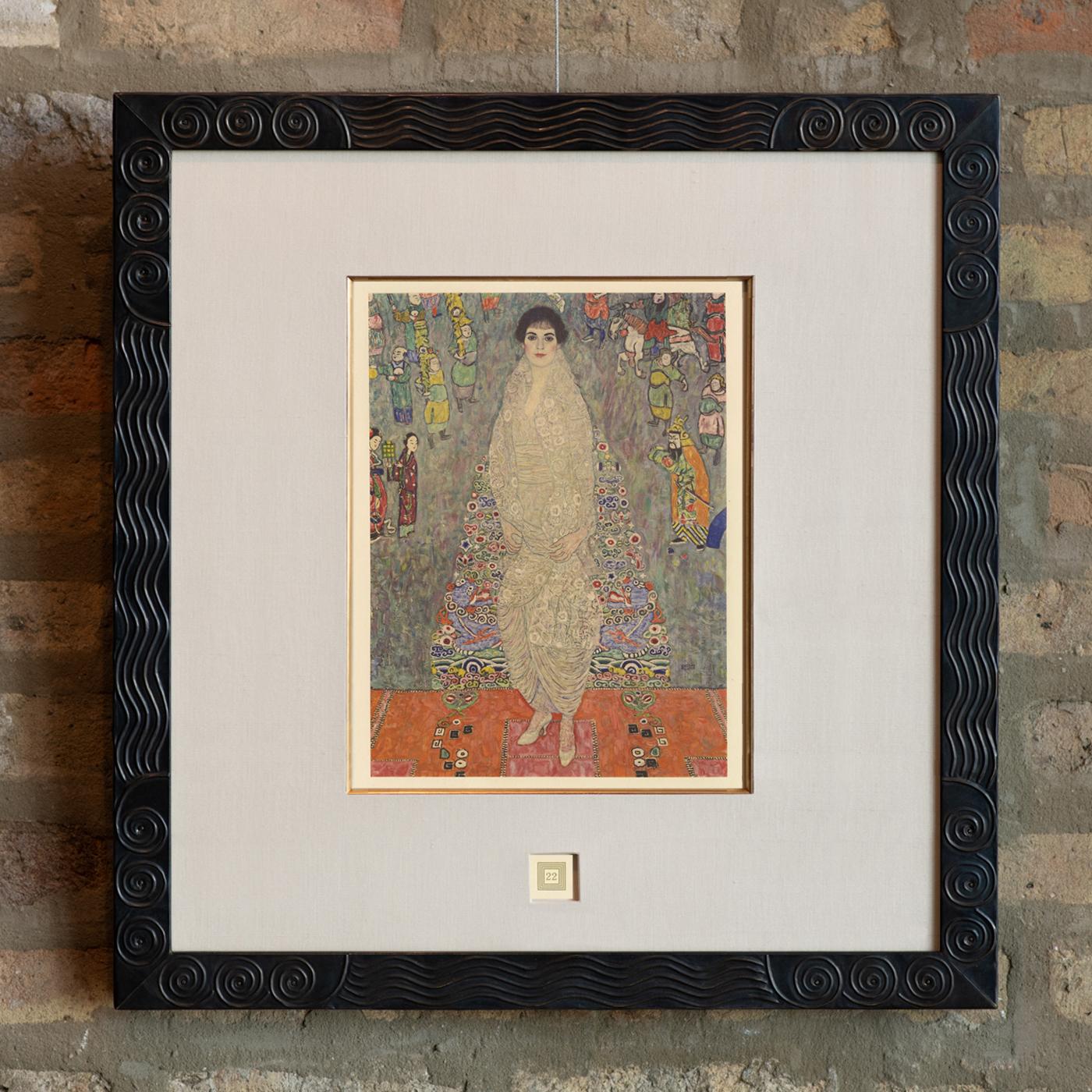 Max Eisler Eine Nachlese-Porträt des Barock Bachofen-Echt-Collotypie (Wiener Secession), Print, von (after) Gustav Klimt