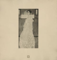 Max Eisler Eine Nachlese folio "Portrait of Baroness Wittgenstein" collotype